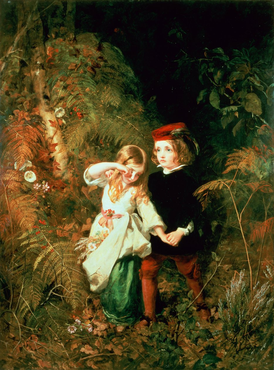 Children in the Wood by James Sant