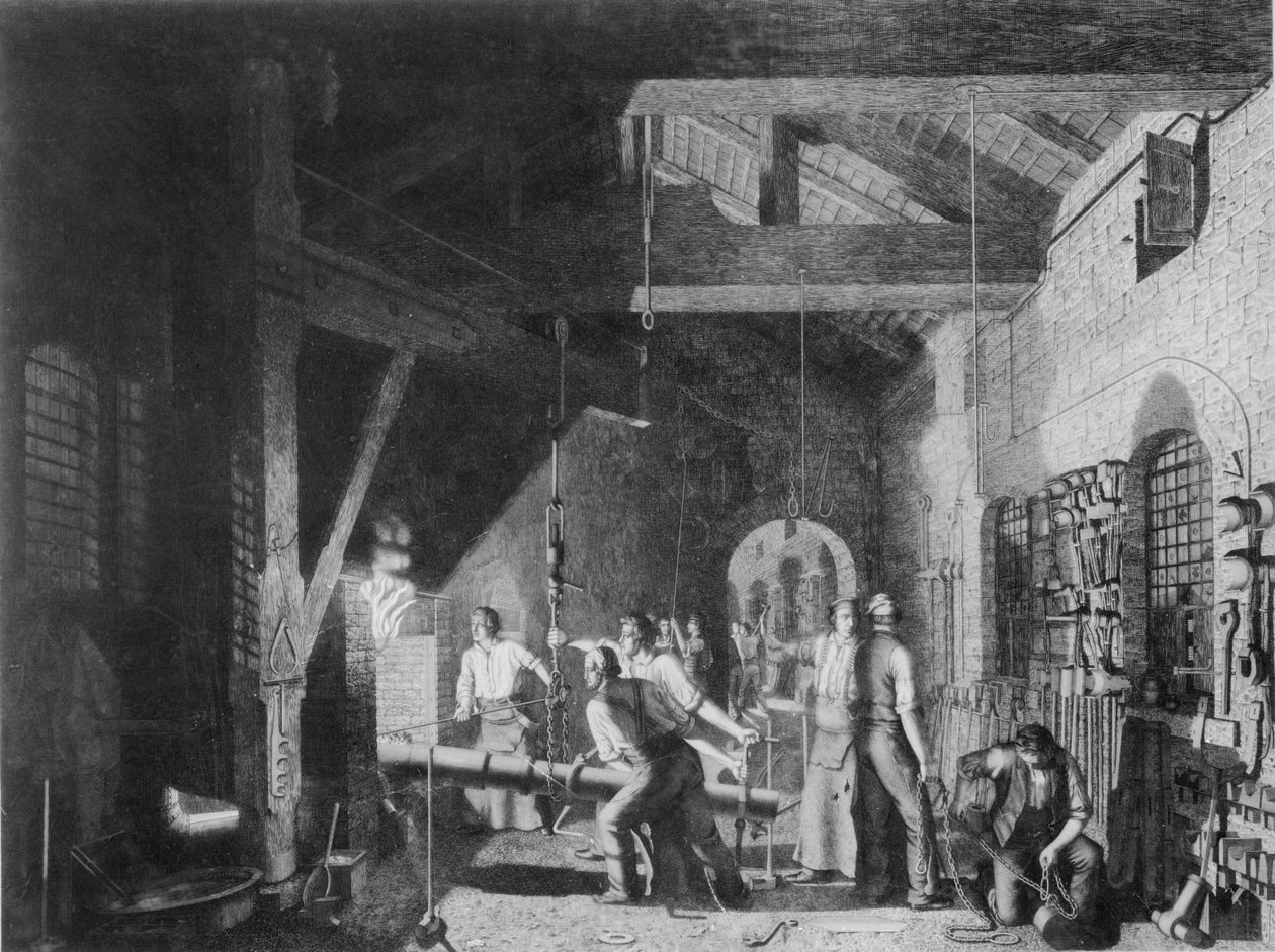 The Forge by James Sharples