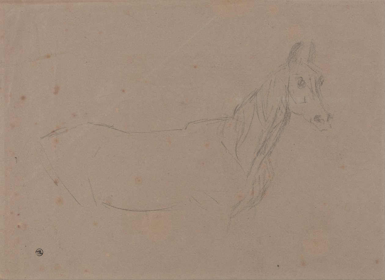 A Mare, Possibly a Study for L