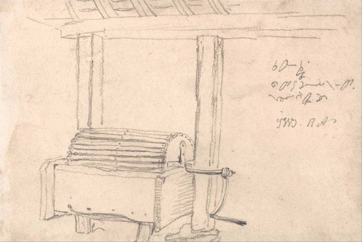 Hand-Rolling Machine to Wash Potatoes by James Ward