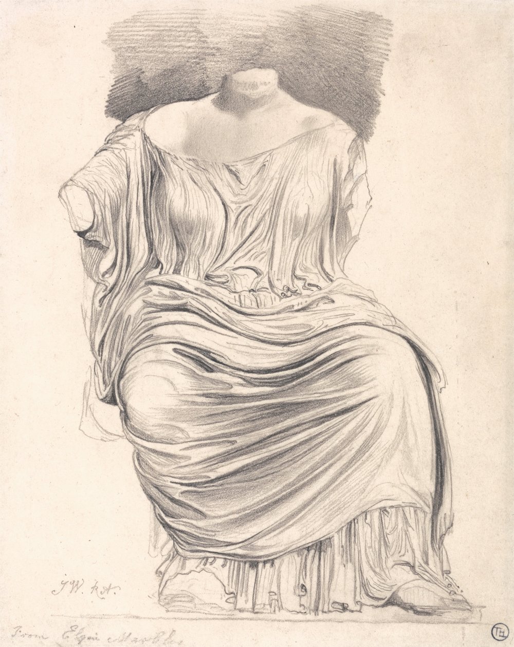 Study of Sculpture from the Elgin Marbles by James Ward