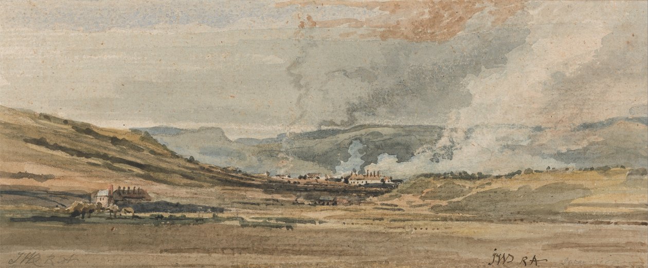 View near Swansea, South Wales by James Ward