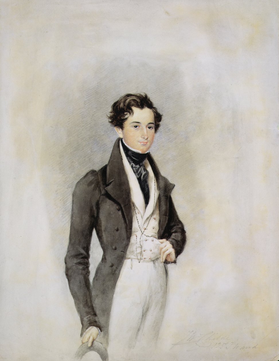 Portrait of an Elegant Gentleman, c.1825 by James Warren Childe