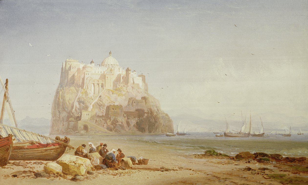Castle of Ischia, Naples by James Webb