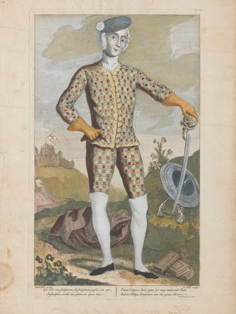 Prince Charles Edward Stuart by James (c.1692 1767) (after) Wasdail