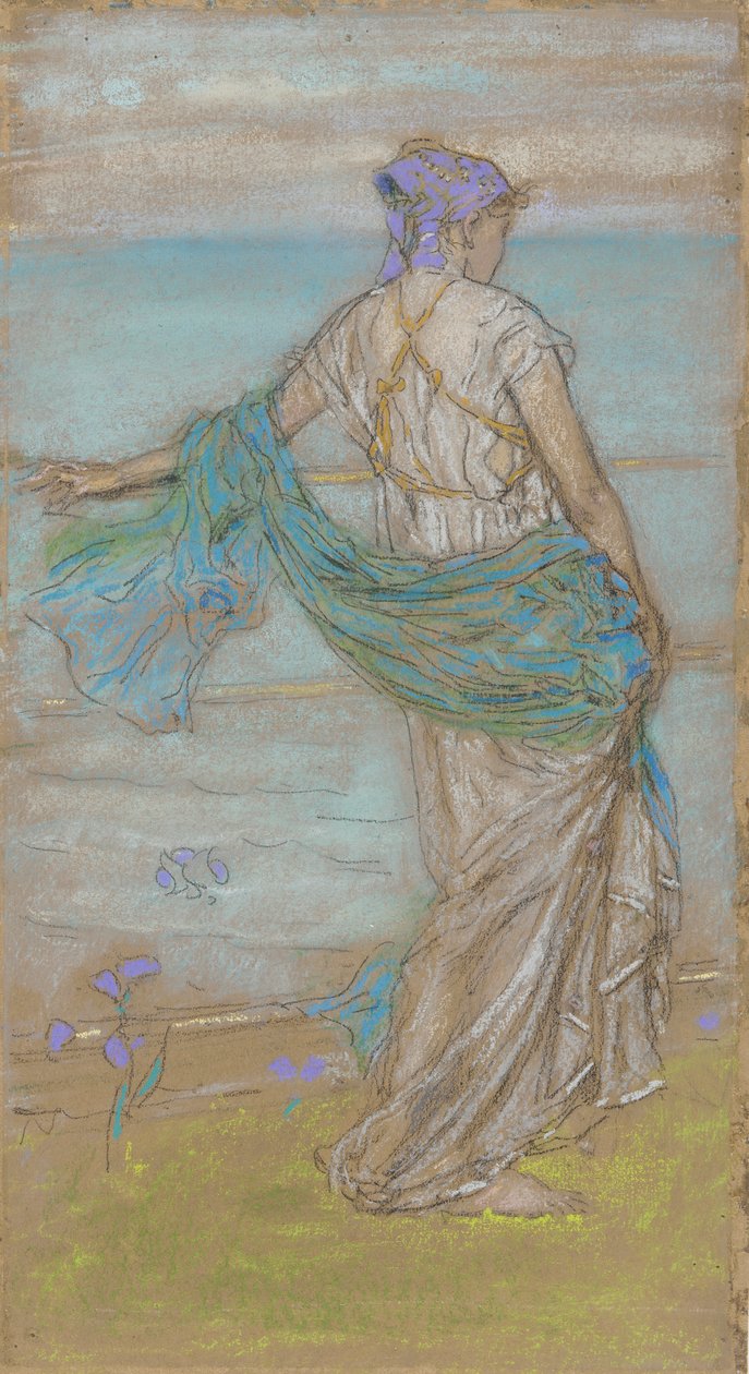 Annabel Lee by James Abbott McNeill Whistler