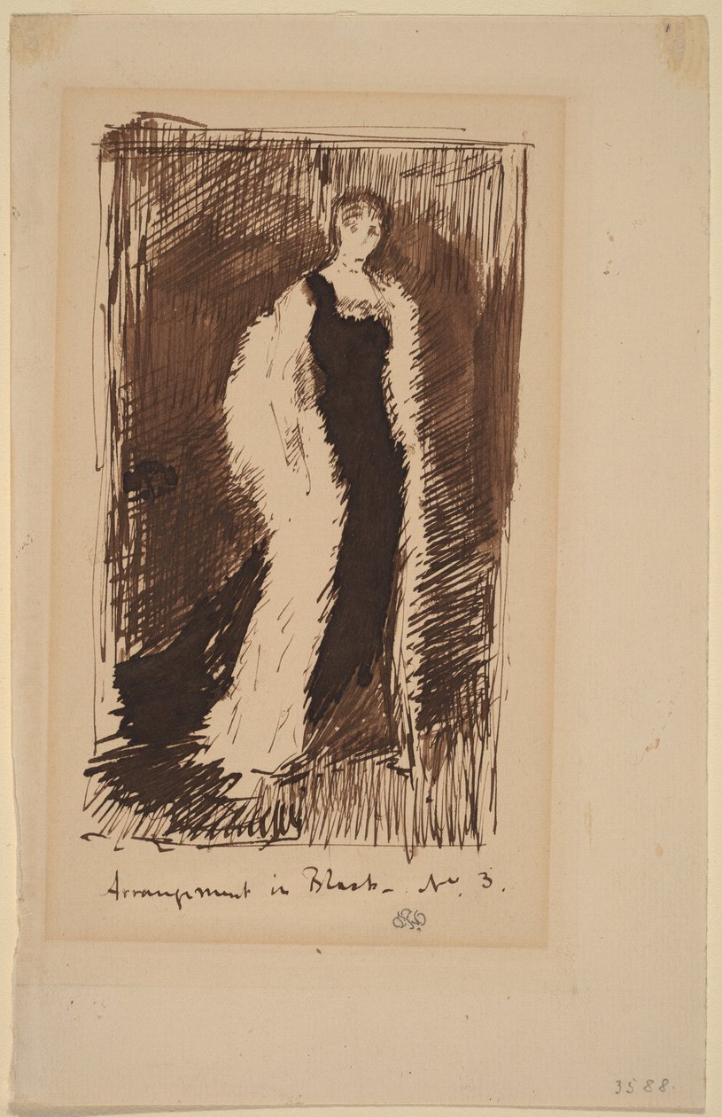 Arrangement in Black - No.3 by James Abbott McNeill Whistler
