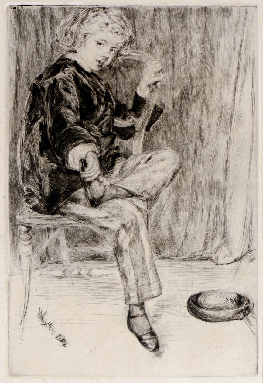 Arthur Haden by James Abbott McNeill Whistler
