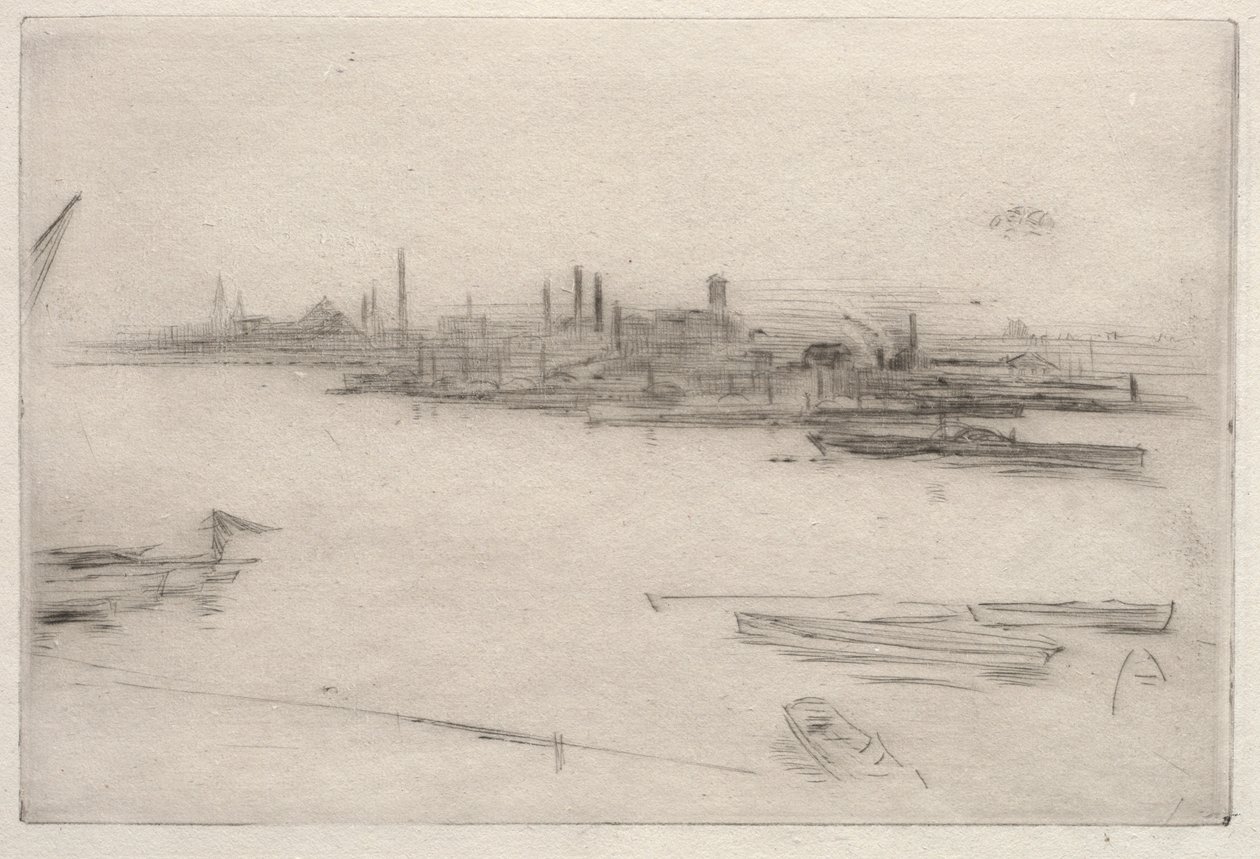 Battersea: Dawn by James Abbott McNeill Whistler