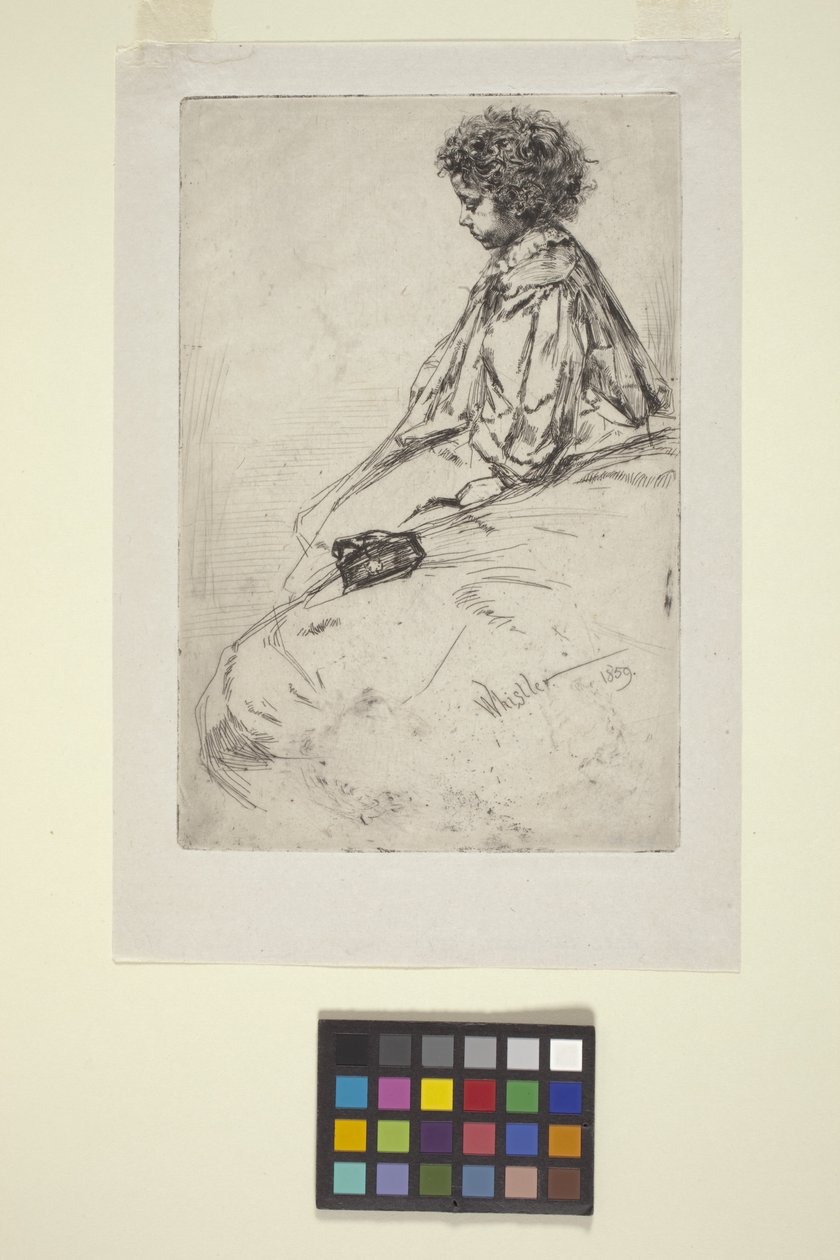 Bibi Lalouette by James Abbott McNeill Whistler