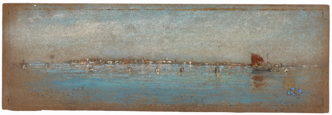 Blue and Silver - The Islands, Venice, 1879-1880 by James Abbott McNeill Whistler