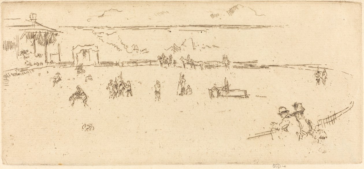 Bucking Horse by James Abbott McNeill Whistler