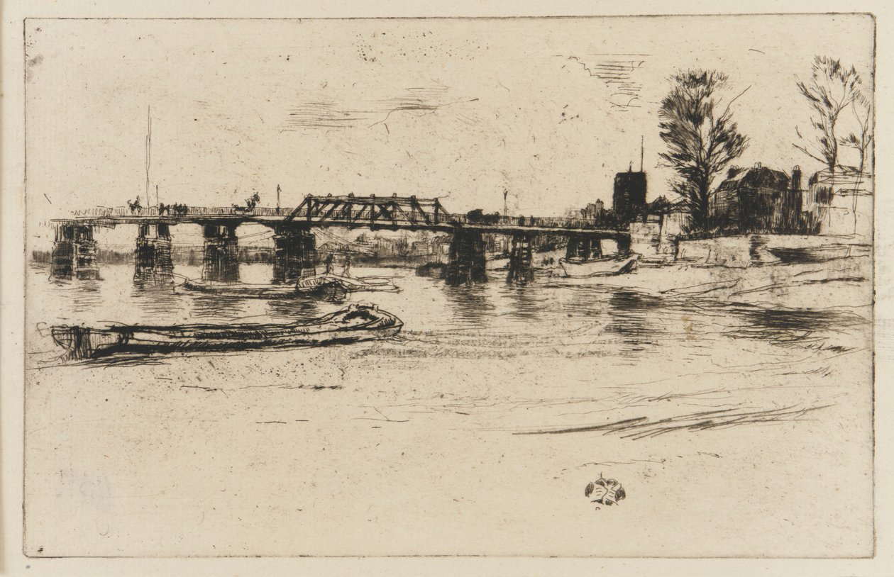 Chelsea, 1879 by James Abbott McNeill Whistler