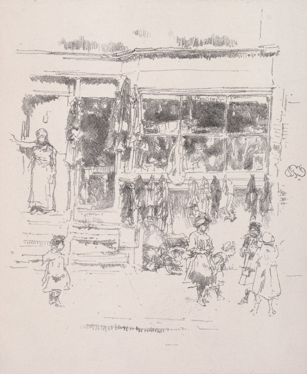 Chelsea Rags, 1888 by James Abbott McNeill Whistler