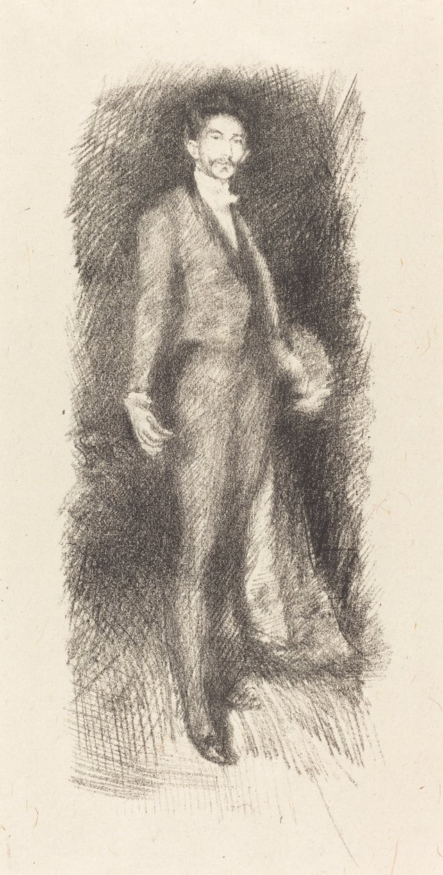 Count Robert de Montesquiou, No. 2, 1894 by James Abbott McNeill Whistler