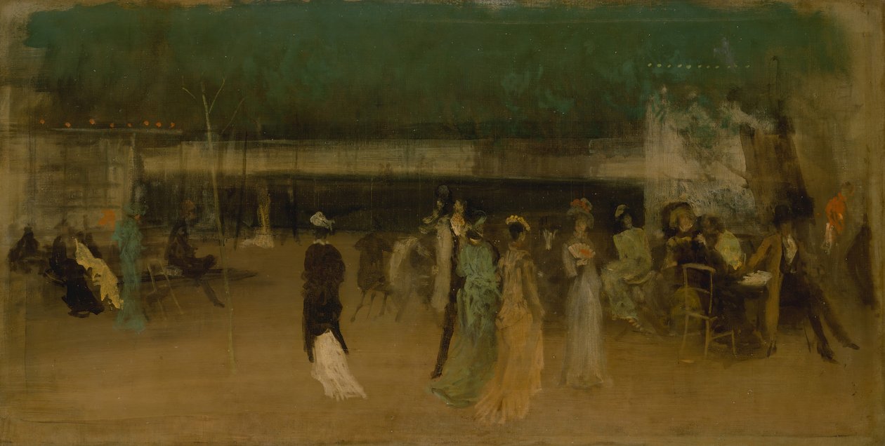 Cremorne Gardens, No. 2 by James Abbott McNeill Whistler