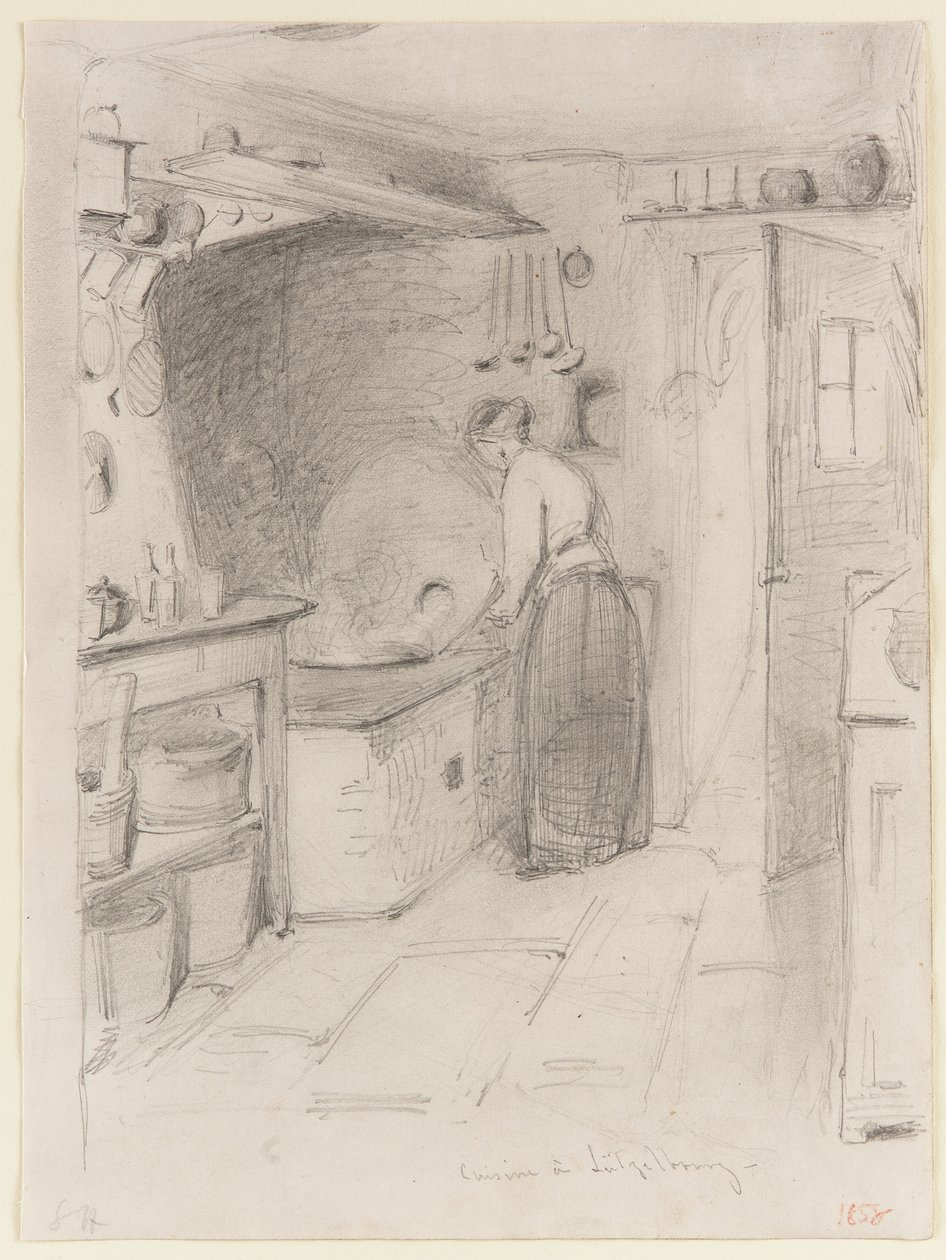 Cuisine a Lutzelbourg by James Abbott McNeill Whistler