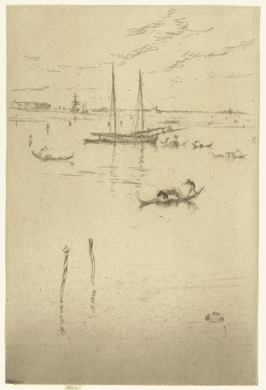The Little Lagoon by James Abbott McNeill Whistler
