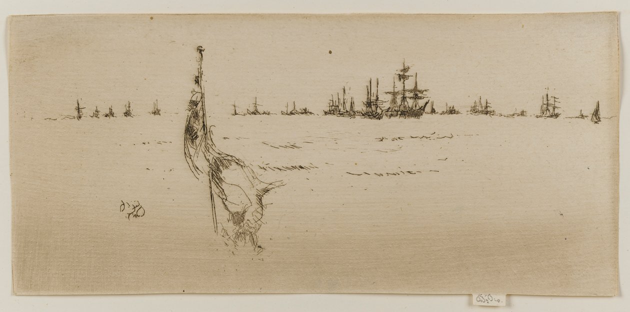 Dipping the Flag by James Abbott McNeill Whistler