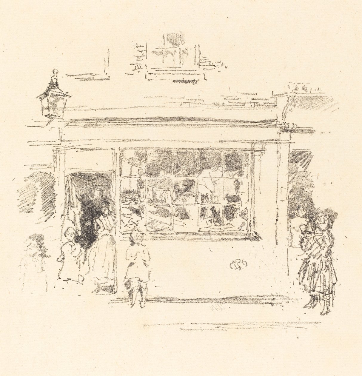Drury Lane Rags by James Abbott McNeill Whistler