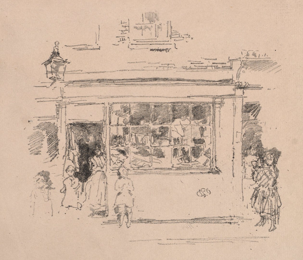 Drury Lane Rags by James Abbott McNeill Whistler