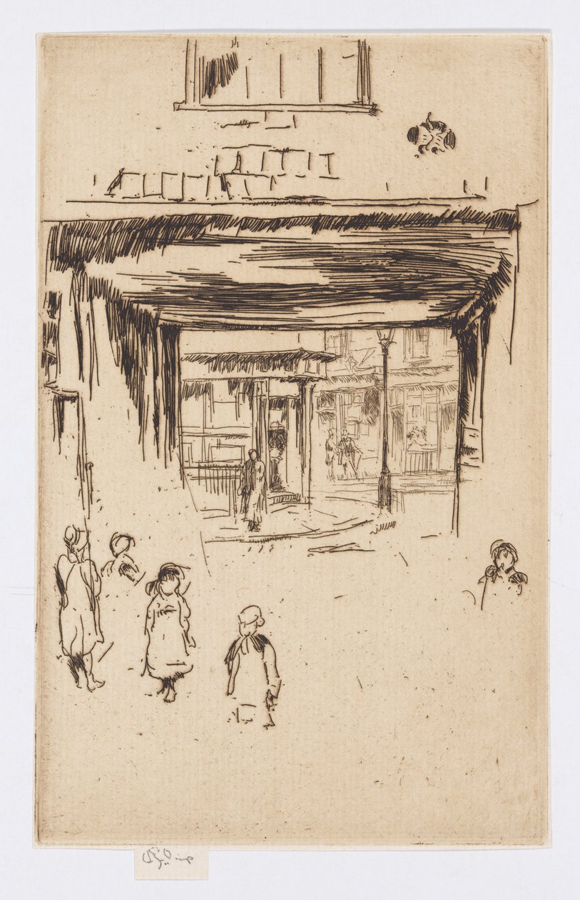 Drury Lane, c.1880-81 by James Abbott McNeill Whistler