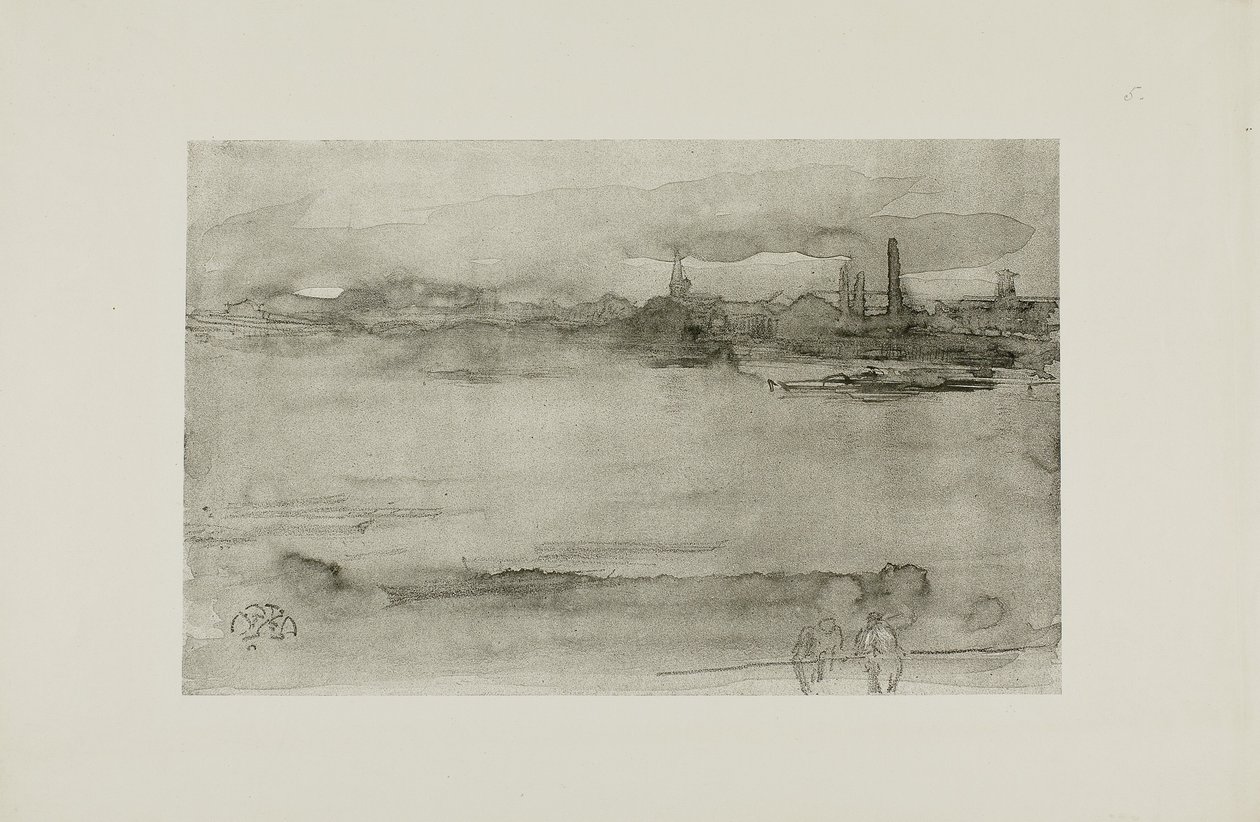 Early Morning by James Abbott McNeill Whistler
