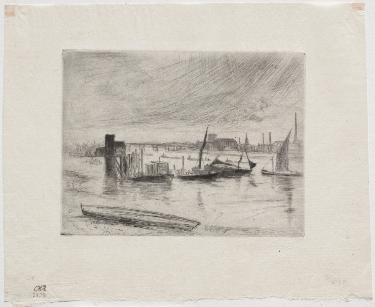 Early Morning, Battersea by James Abbott McNeill Whistler