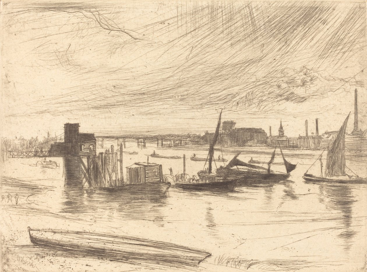 Early Morning, Battersea by James Abbott McNeill Whistler