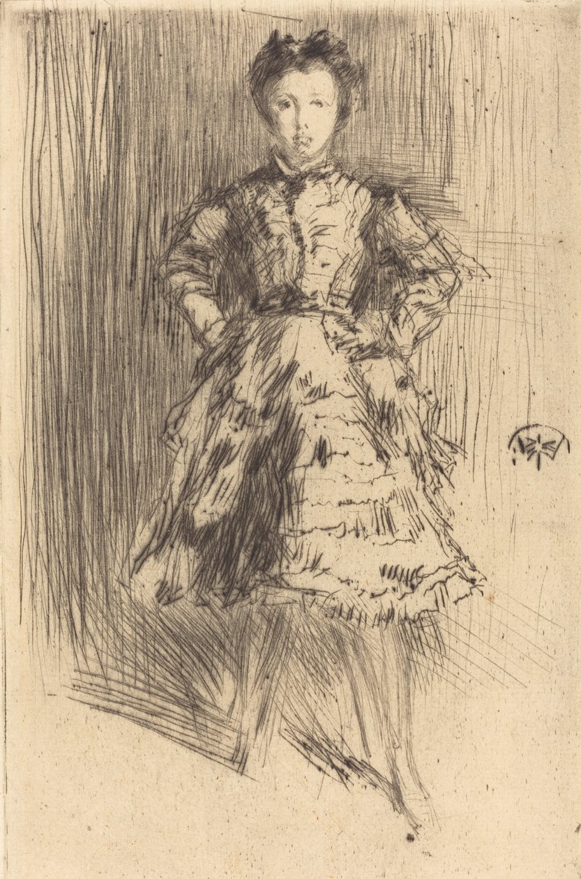 Elinor Leyland by James Abbott McNeill Whistler