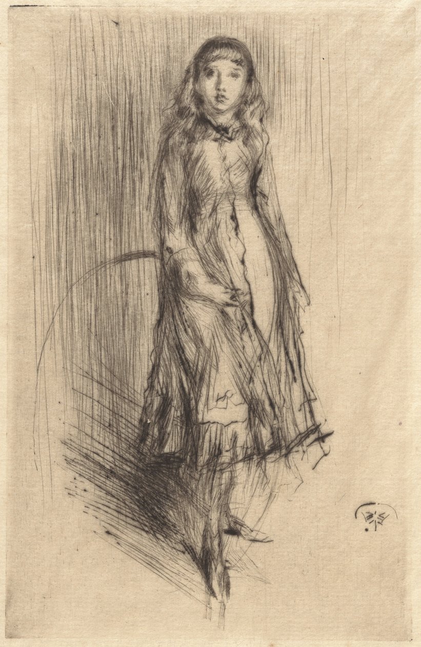 Florence Leyland by James Abbott McNeill Whistler