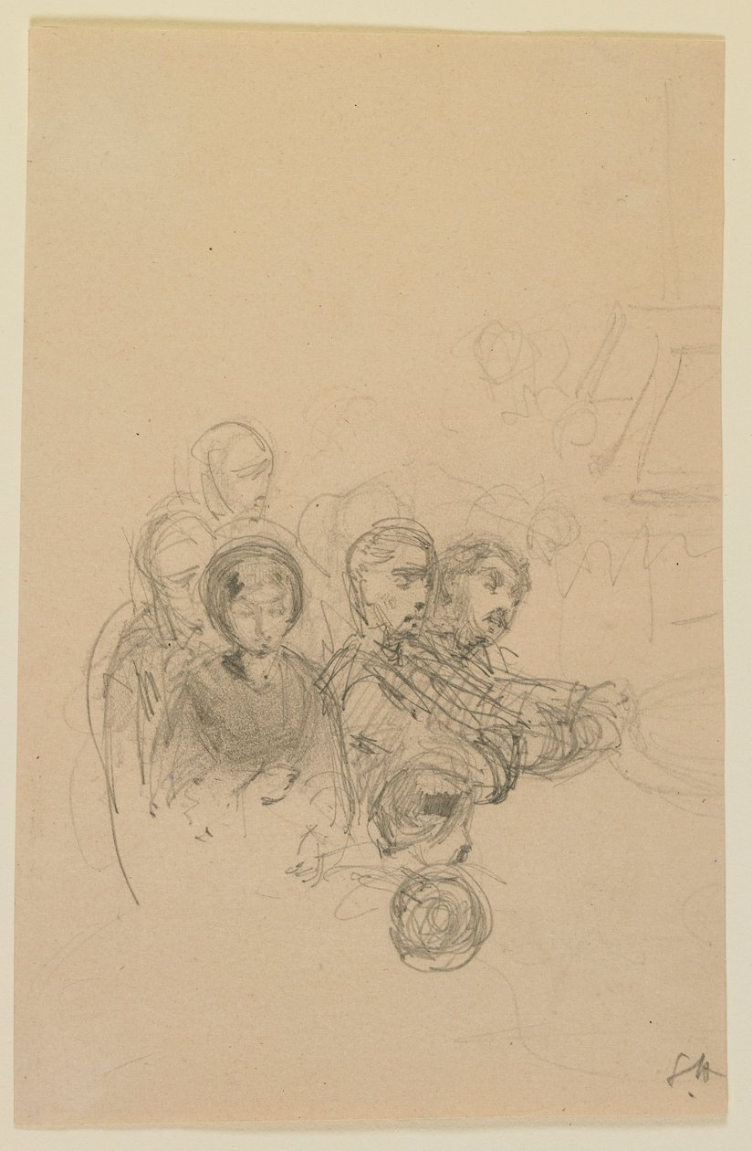 Gamblers by James Abbott McNeill Whistler