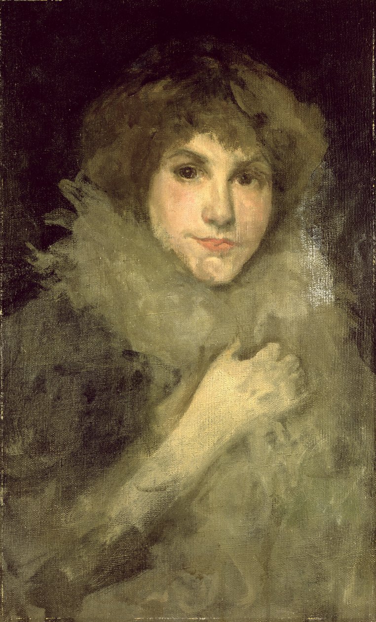 Grey and Silver: La Petite Souris by James Abbott McNeill Whistler