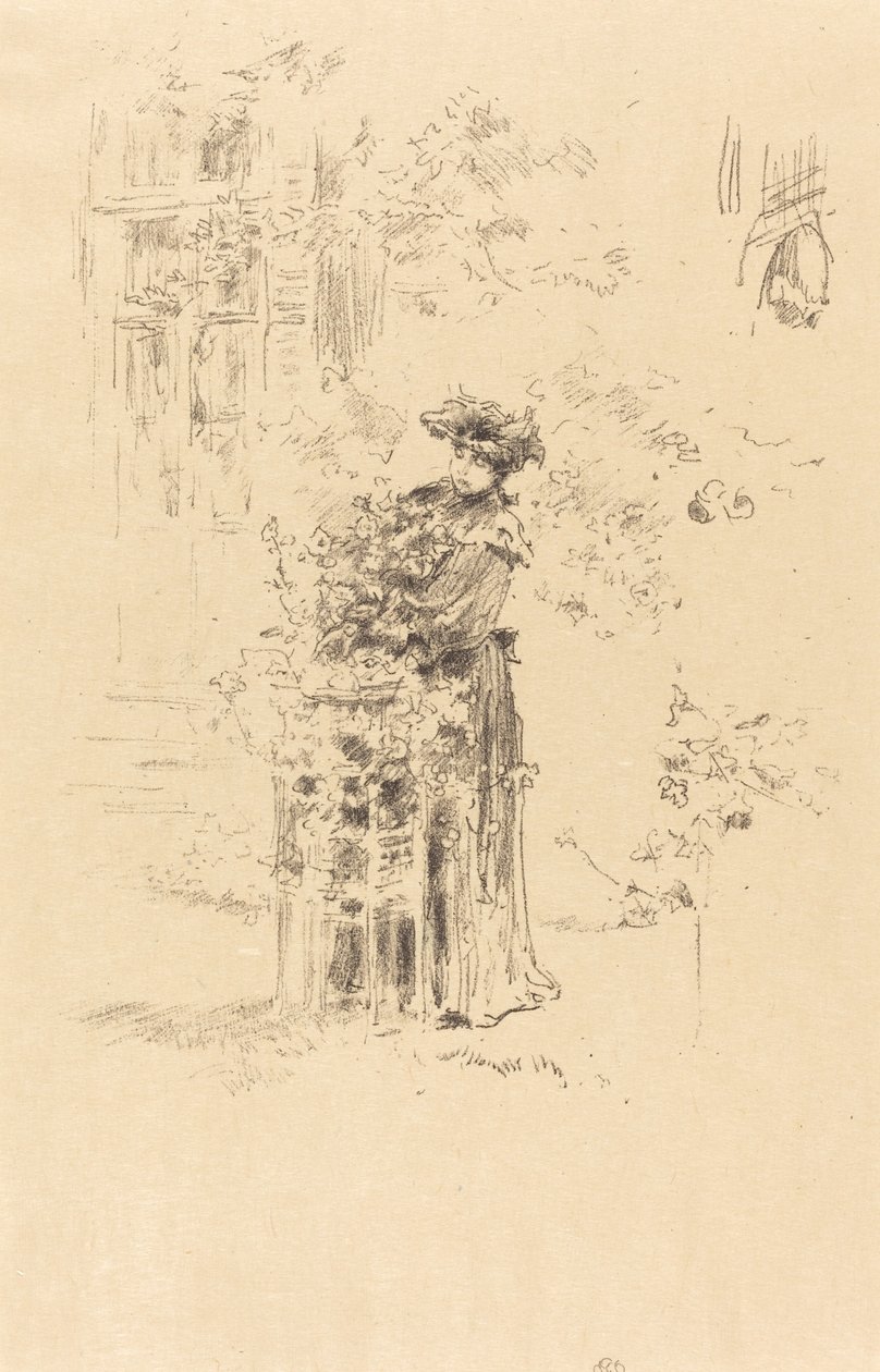 La Belle Jardinière by James Abbott McNeill Whistler