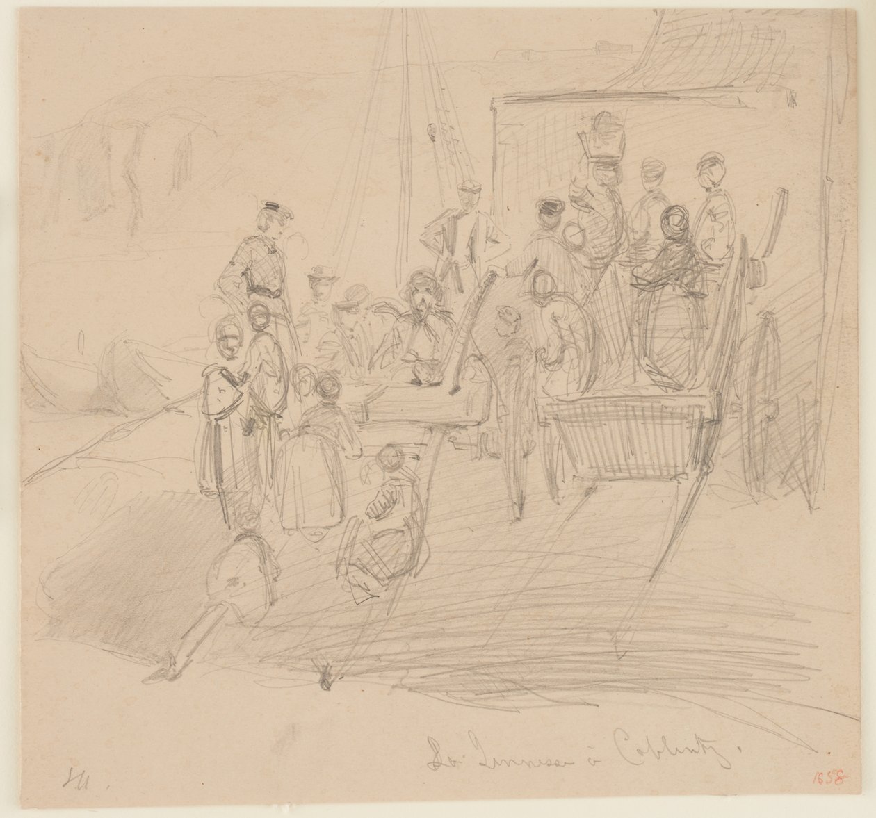 Youth in Koblenz by James Abbott McNeill Whistler