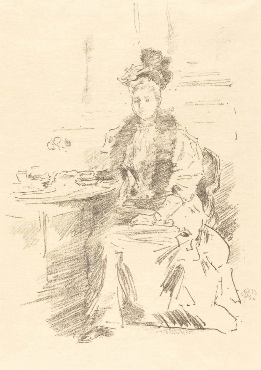 La Jolie New Yorkaise by James Abbott McNeill Whistler