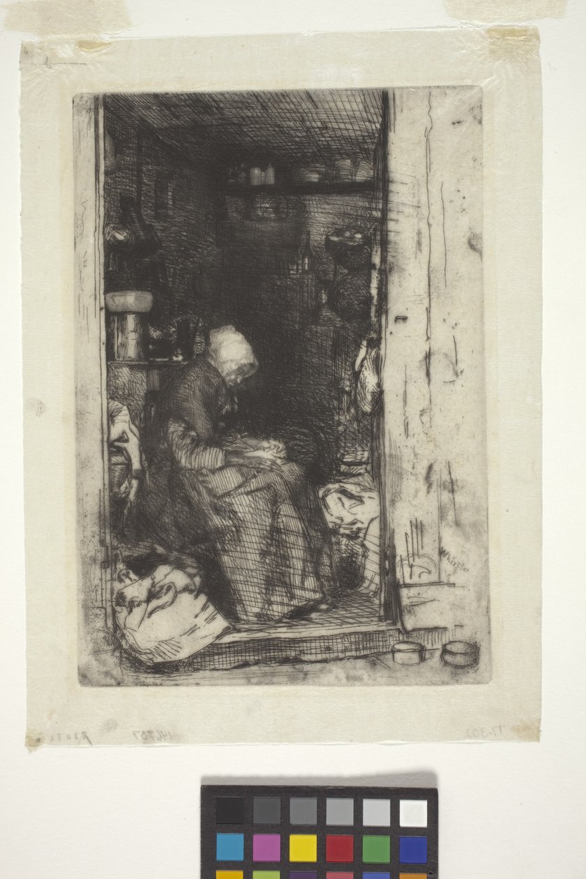 La Vielle aux Loques by James Abbott McNeill Whistler