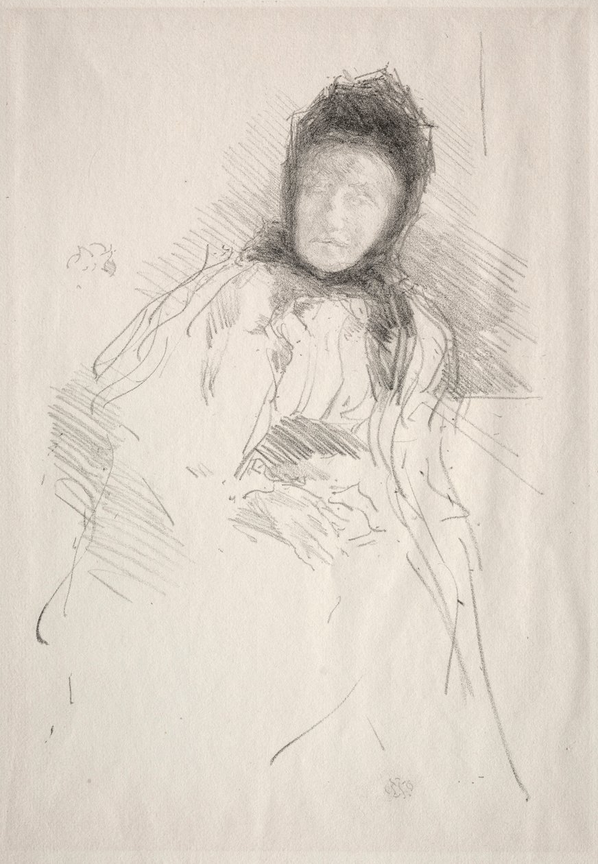 Lady Haden, 1895 by James Abbott McNeill Whistler