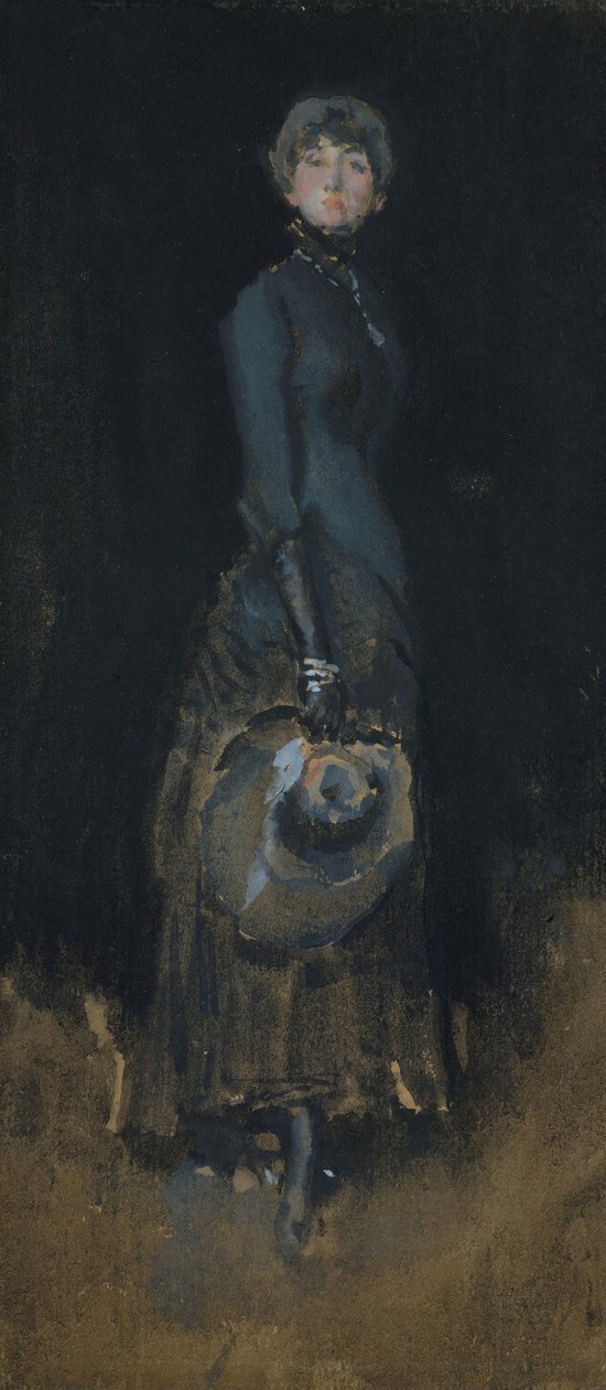 Lady in Gray, ca. 1883 by James Abbott McNeill Whistler