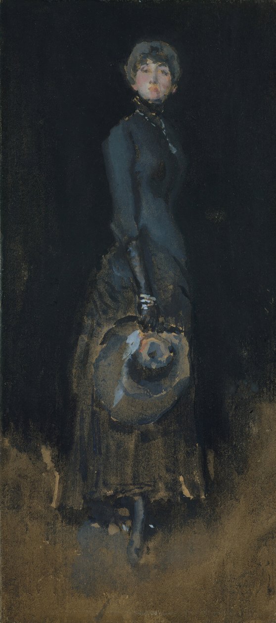 Lady in Gray by James Abbott McNeill Whistler