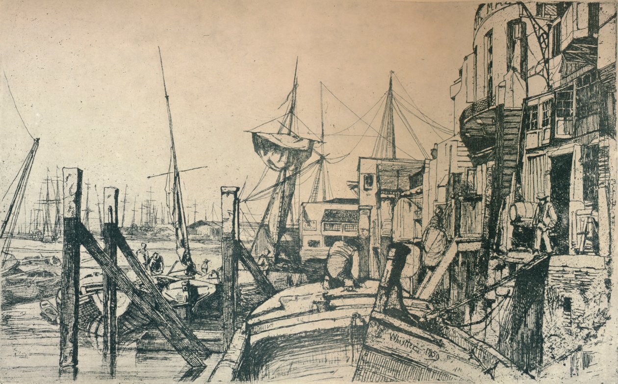Limehouse by James Abbott McNeill Whistler