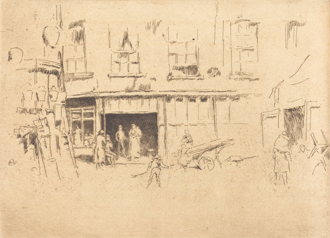 Little Court by James Abbott McNeill Whistler