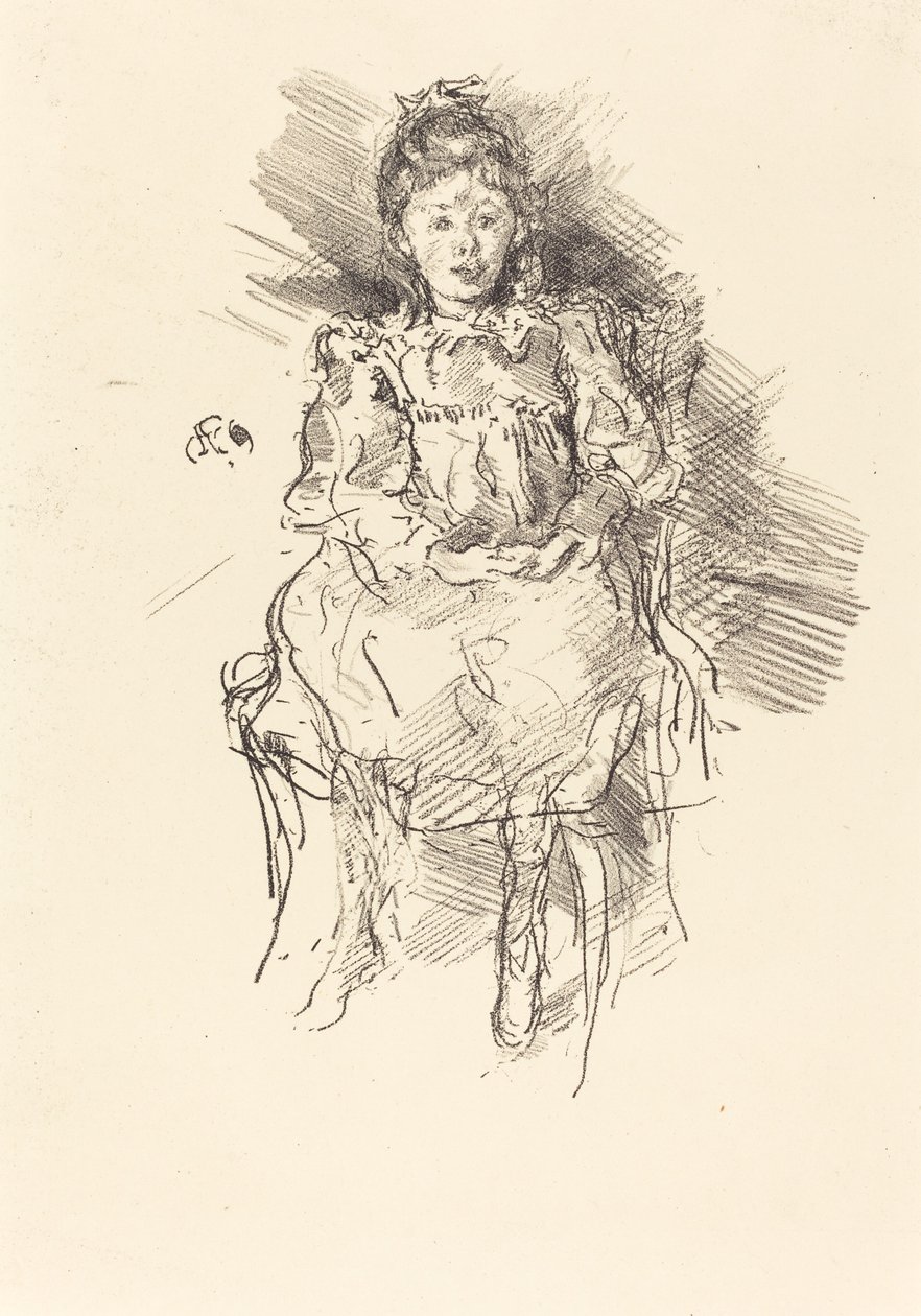 Little Dorothy, 1896 by James Abbott McNeill Whistler