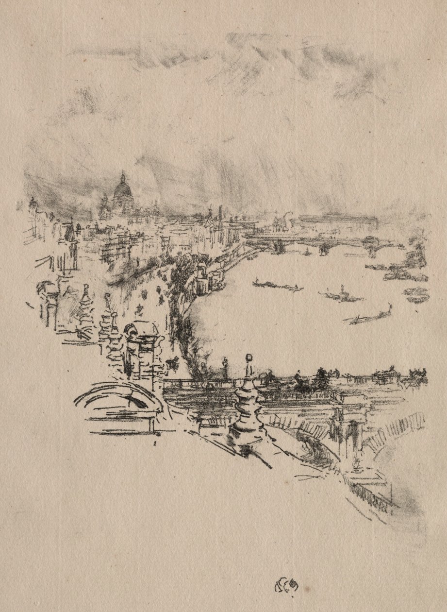 Little London by James Abbott McNeill Whistler