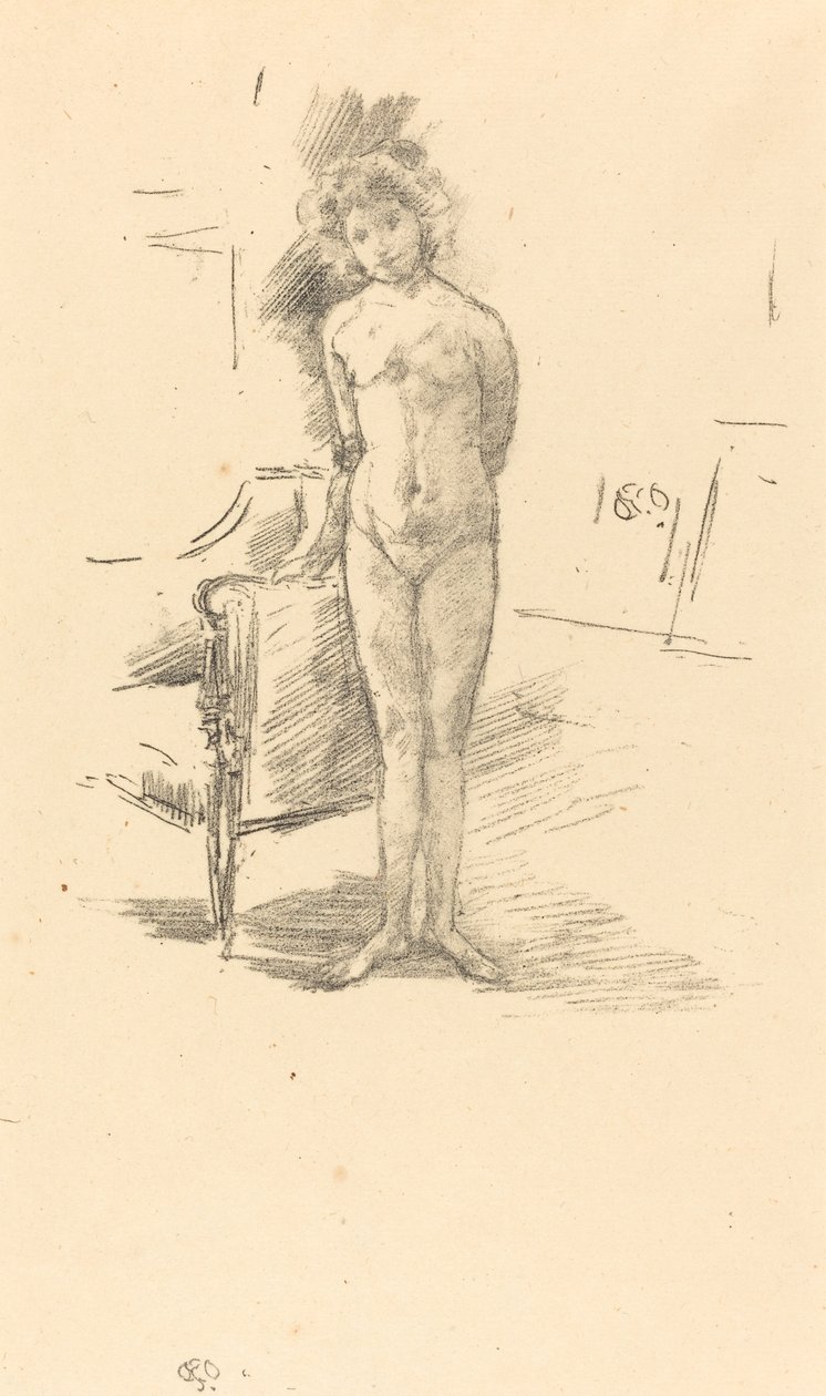 Little London Model, 1896 by James Abbott McNeill Whistler