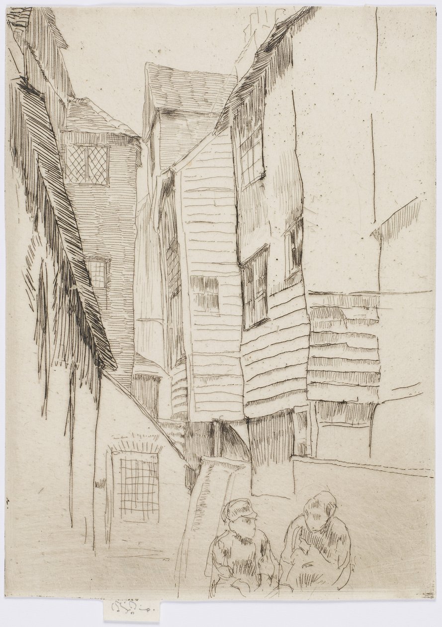 Little Smithfield, c.1877 by James Abbott McNeill Whistler