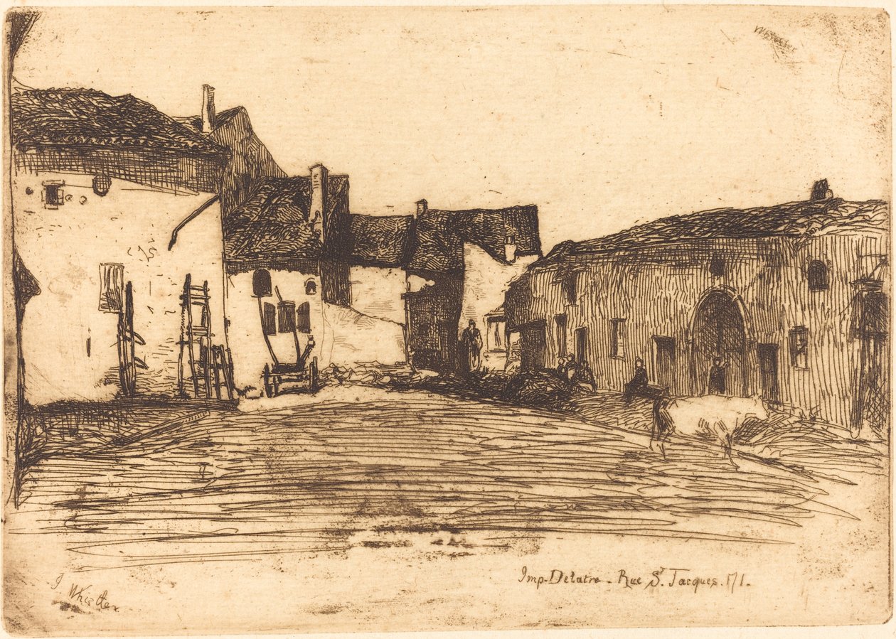 Liverdun by James Abbott McNeill Whistler