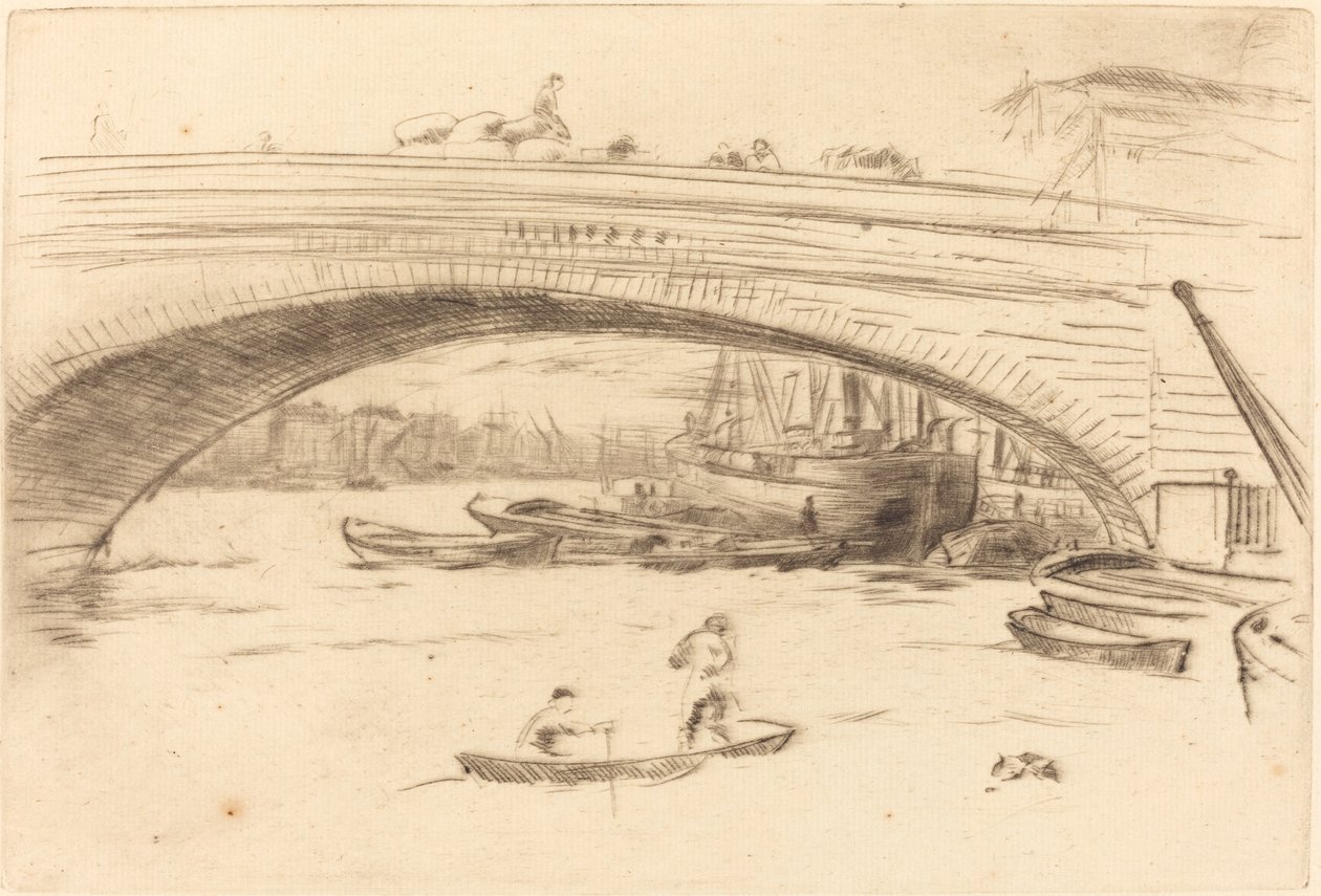 London Bridge by James Abbott McNeill Whistler