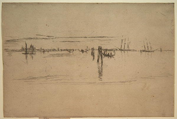 Long Lagoon, c.1879-80 by James Abbott McNeill Whistler