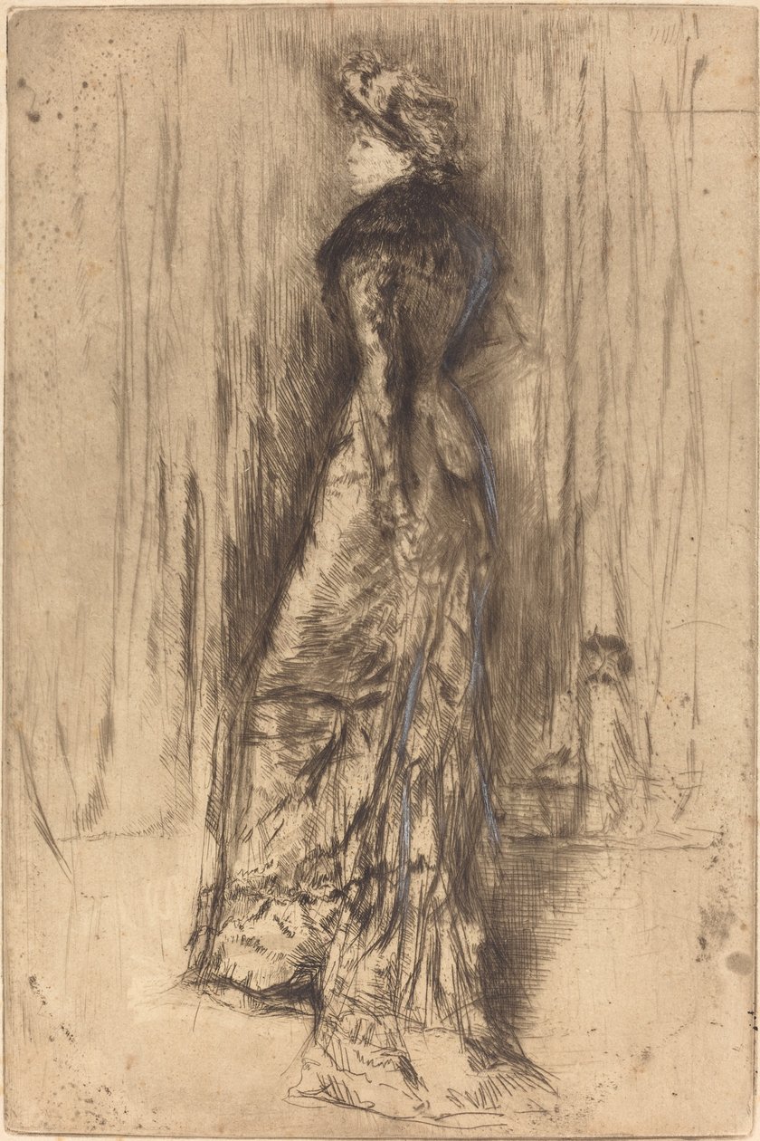 Maud, Standing by James Abbott McNeill Whistler
